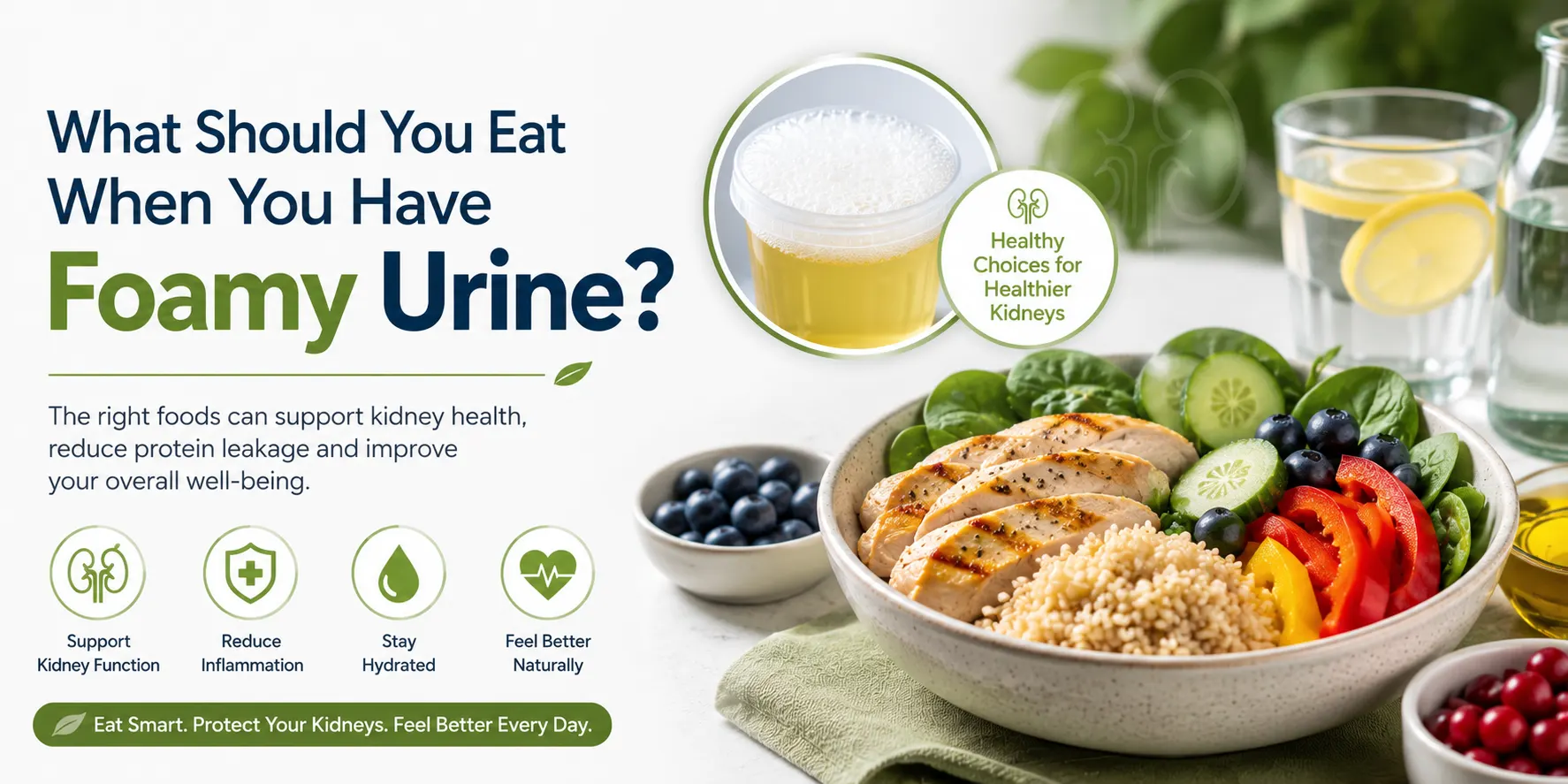 What Should You Eat When You Have Foamy Urine?